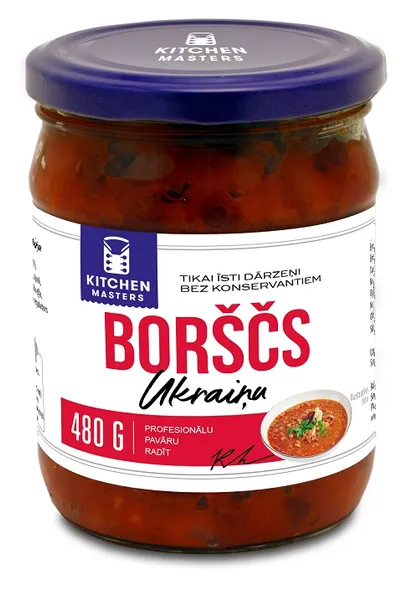 Zupa Ukraiņu borščs Kitchen Master 480g