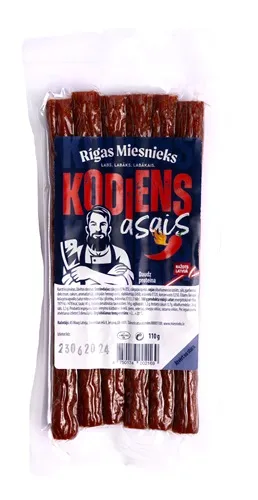 Uzkodu desiņas Asais Kodiens RM 110g