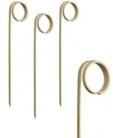 Uzkodu iesmi "Twister" 11cm , bambusa, 0.75kg, 100gab