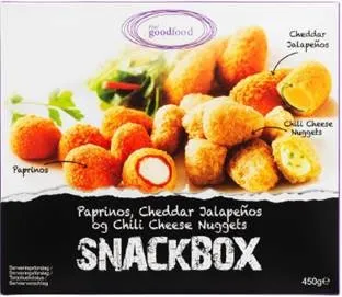 Uzkodas FINGIES Snackbox 450g