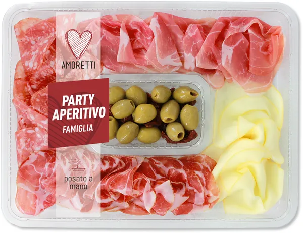 Uzkodu plate AMORETTI Famiglia, 320g