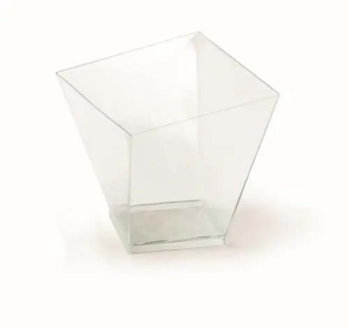 Uzkodu trauks Charme, PS, 120 ml, 6,5 x 6,5 cm, 0.755kg, 40gab