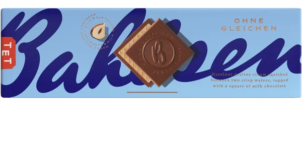 Vafeles BAHLSEN First Class šokolādē 125g