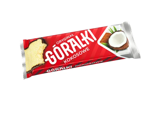 Vafeles GÓRALKI, ar kokosriekstu garšu, 45g