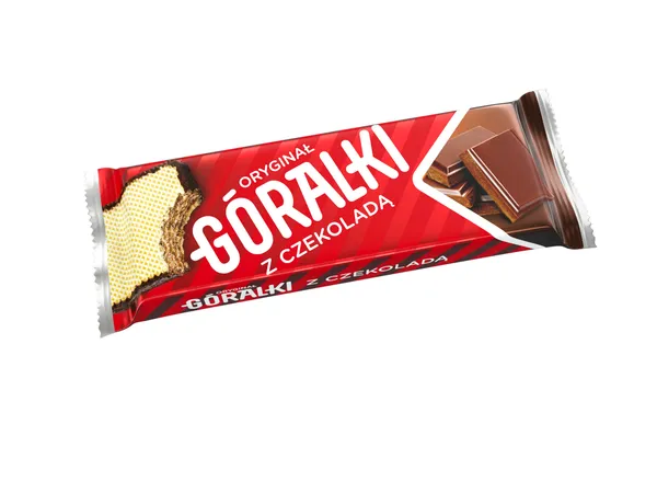 Vafeles GÓRALKI, ar šokolādes garšu, 45g