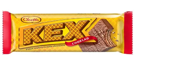 Vafeles Kex pildītās piena šok. 60g