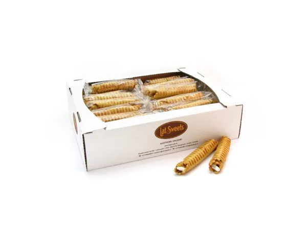 Vafeles LATSWEETS ar iebiezināto pienu, 2.5kg