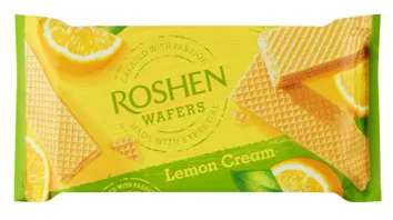 Vafeles ROSHEN ar citrona krēma pildījumu 216g