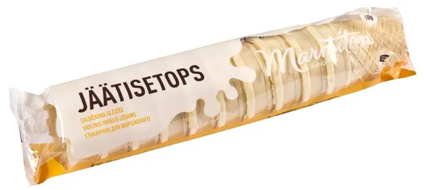 Vafeļu glāzītes MARMITON, 10gab., 50g