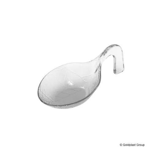 Vairākkārt lietojamais uzkodu trauks GOLD PLAST Clorofilla, PP, caursp., 12ml, D 9,8cm, H 2cm, 30gab