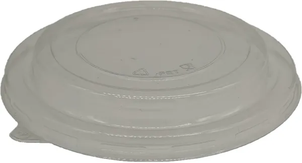 Vāks salātu bļodām, PET, caurspīdigs, D145mm, 550-750ml,  H1cm, 0.355kg, 50gab