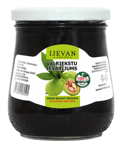 Valriekstu ievārījums IJEVAN, 600g