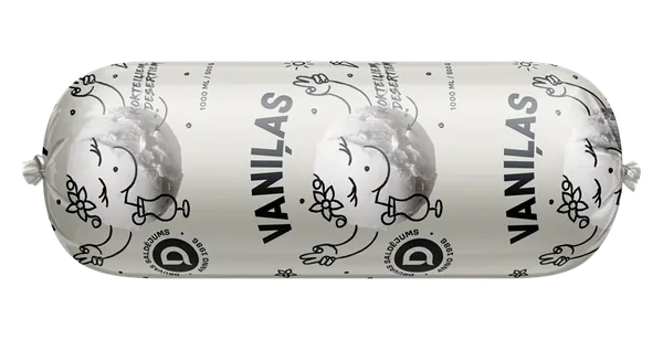 Saldējums Vaniļas Druva 1000ml/500g