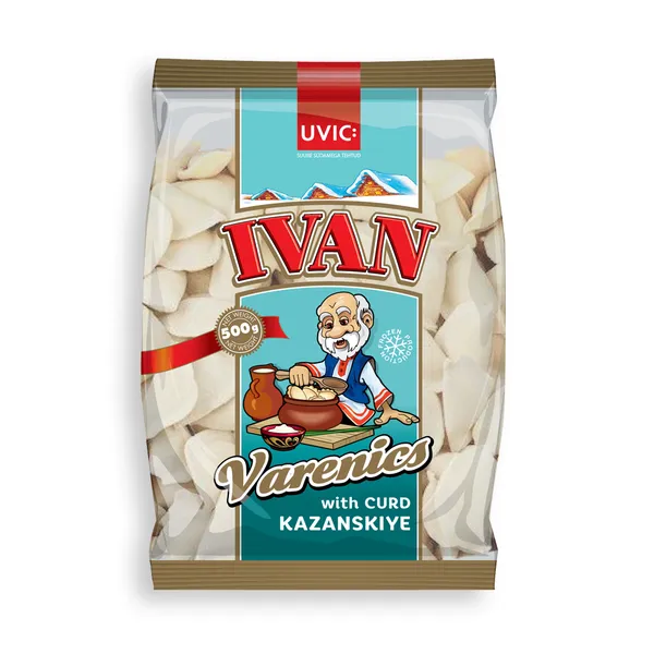 Vareņiki ar biezpienu IVAN Kazanskie 500g