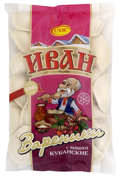 Vareņiki ar ķiršiem IVAN Kubanskie 500g