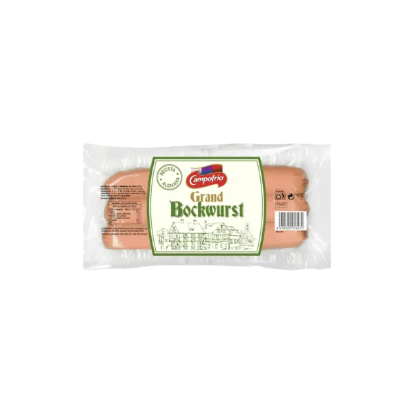 Vārīti un kūpināti cūkgaļas cīsiņi "Grand Bockwurst", 400g