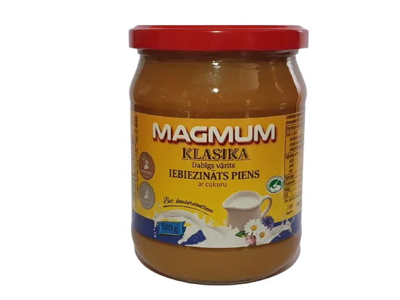 Vārīts iebiezinātais piens MAGMUM 620g