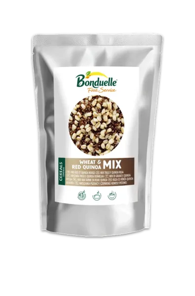 Vārītu kviešu un sarkano kvinoju maisījums BONDUELLE, 800g
