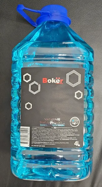 Vasaras vējstiklu šķidrums BOKER, 4l