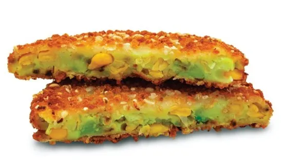 Vegānās avokado burgeru kotletes SMOKY MOUNTAINS, 1kg (8gab x 0.125kg)