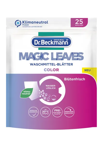 Veļas mazgāšanas lapas DR. BECKMANN Color, 25gab