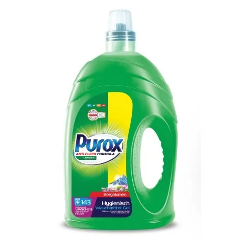 Veļas mazgāšanas līdzeklis PUROX Universal, Eco, HDPE, 143 mazg. reiz. 4.3l