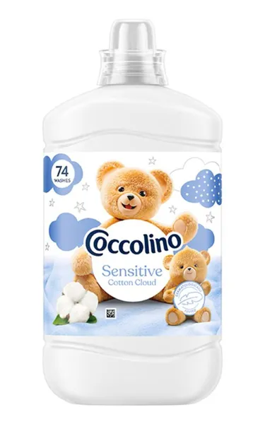 Veļas mīkstinātājs COCCOLINO Sensitive Cotton Cloud, 1.702l
