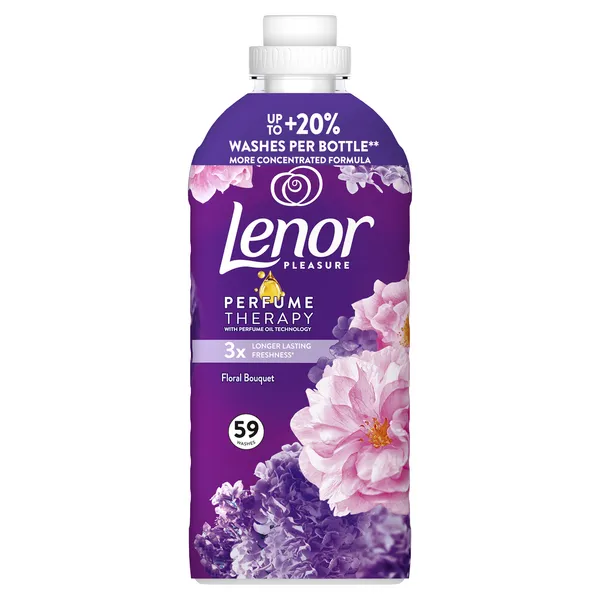 Veļas mīkstinātājs LENOR Floral Bouquet, 59 mazgāšanas reizēm, 1239ml
