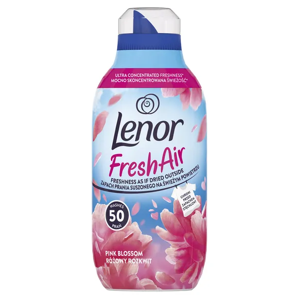 Veļas mīkstinātājs LENOR Pink Blossom 50 mazgāšanas reizēm, 700ml