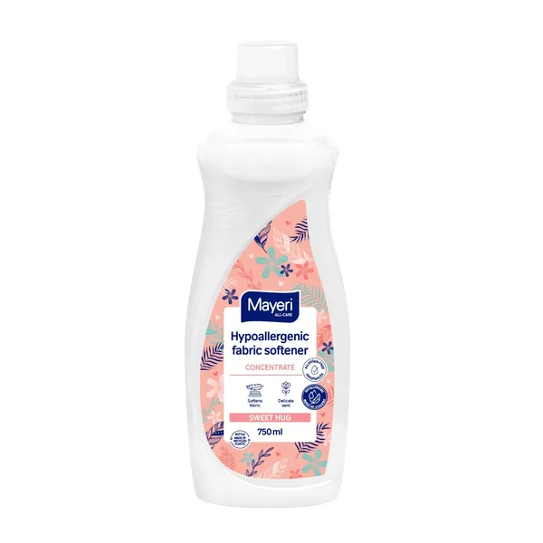Veļas mīkstinātājs MAYERI Hipoalerģisks, Sweet Hug, 750ml