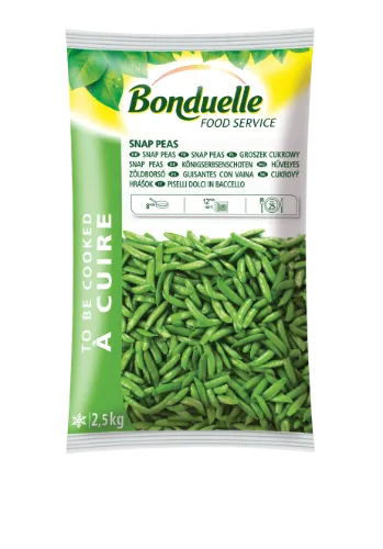 Veseli zaļie zirnīši pākstīs BONDUELLE 2.5kg