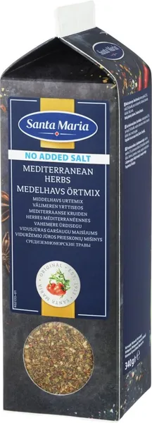 Vidusjūras garšaugu maisījums 340 g, Santa Maria, Tetrapaka