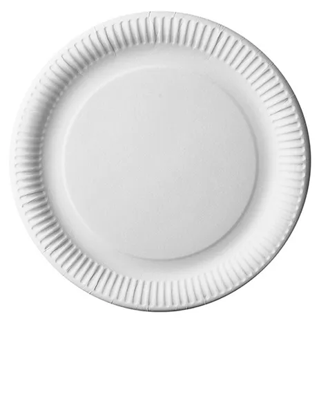 Vienreizējie papīra šķīvji PAPSTAR Pure, balti, apaļi, D29cm, 1.176kg, 50gab