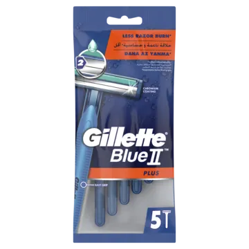 Vienreizlietojamie skuvekļi GILLETTE BLUE 2 Plus, 5 gab.