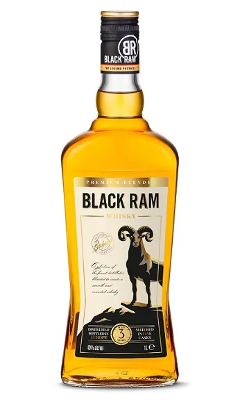 Viskijs BLACK RAM, 40%, 1 l
