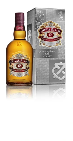 Viskijs CHIVAS REGAL, 12 Y.O., kastē, 40%, 0.7 l