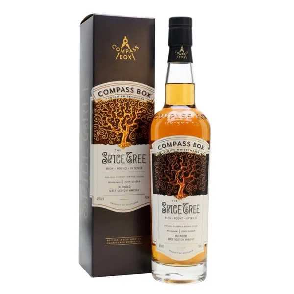 Viskijs COMPASS BOX Spice Tree + GB 46%, 0.7 l