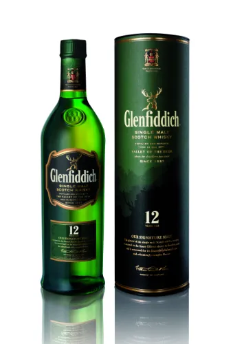 Viskijs GLENFIDDICH 12 Y.O., 40%, 0.7 l