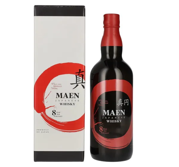 Viskijs MAEN The Perfect Circle Japanese, 8 Y. O., 43%, kastē, 0.7l