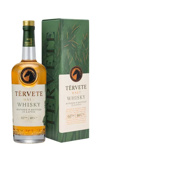 Viskijs TĒRVETE Malt, 40%, 0.7l