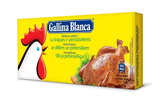 Vistas buljons ar dillēm un pētersīļiem 12x10g, Gallina Blanca
