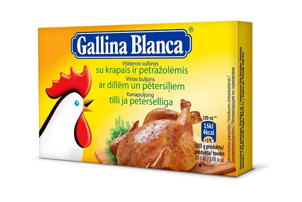 Buljons GB vistas,dilles, pētersiļi 8*10g