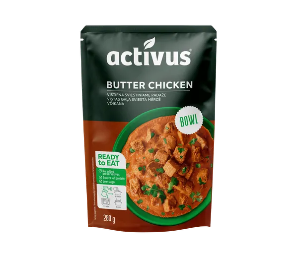 Vistas gaļa sviesta mērcē ACTIVUS, 280g