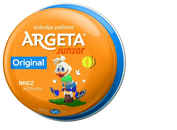 Vistas gaļas pastēte Junior ARGETA 95g