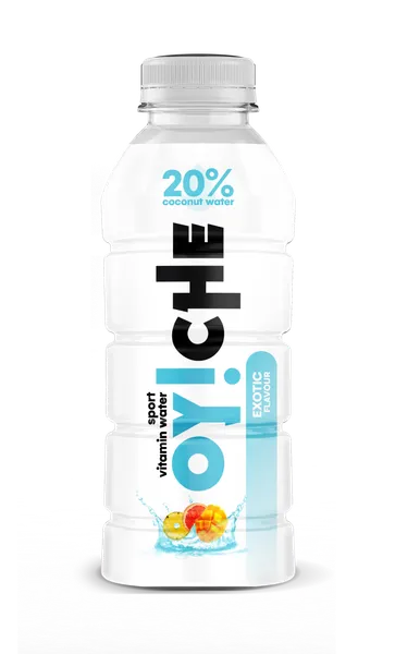 Vitaminizēts dzēriens OY!CHE, mango, apelsīns 20%, kokosriekstu ūdens, PET, 0.5l (DEP)