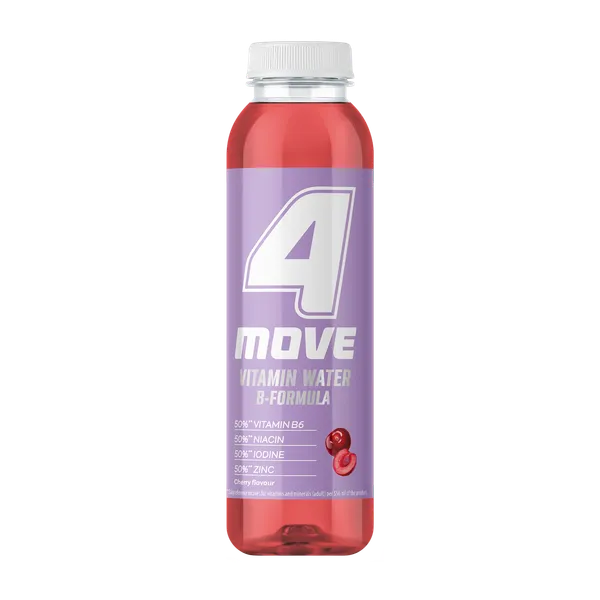 Vitamīnu ūdens 4MOVE Active ar minerāļiem, PET, 0.556l (DEP)