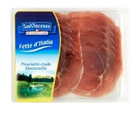 Vītināta šķiņķis PROSCIUTTO CRUDO, šķēlites,   80 g