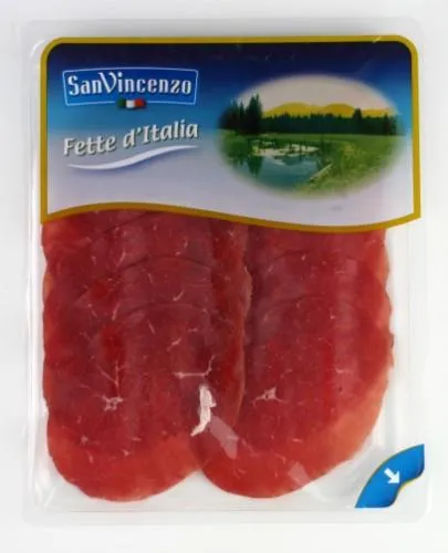 Vitināts liellopu šķiņkis BRESAOLA 100G