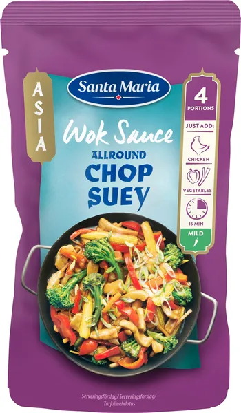 Vok mērce Allround Chop Suey 150g, Santa Maria