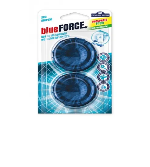 WC bloks Blue jūras GENERAL FRESH, 2gab